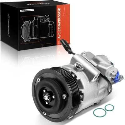 AC Compressor with Clutch & Pulley