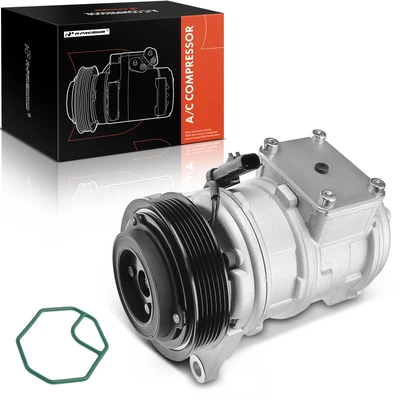 AC Compressor with Clutch & Pulley
