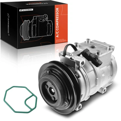 AC Compressor with Clutch & Pulley