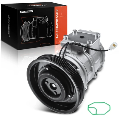 AC Compressor with Clutch & Pulley