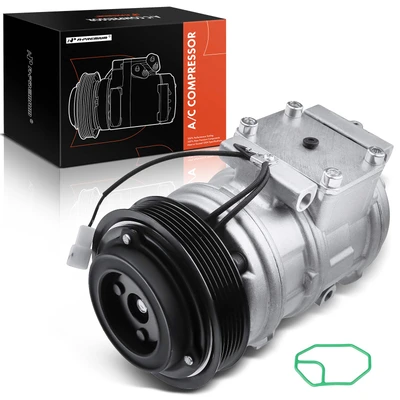 AC Compressor with Clutch & Pulley