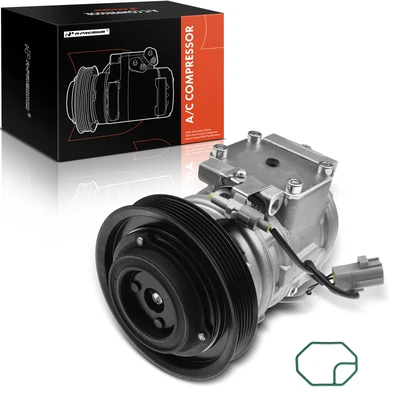 AC Compressor with Clutch & Pulley