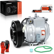 AC Compressor with Clutch & Pulley