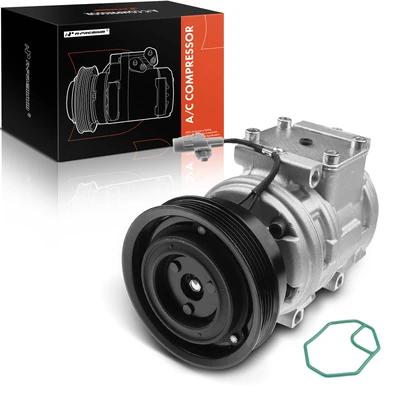 AC Compressor with Clutch & Pulley