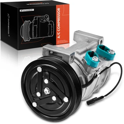 AC Compressor with Clutch & Pulley