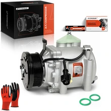 AC Compressor with Clutch & Pulley