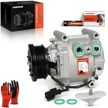 AC Compressor with Clutch & Pulley