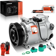 AC Compressor with Clutch & Pulley