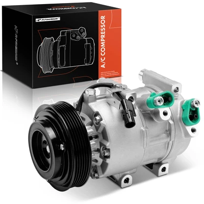 AC Compressor with Clutch & Pulley