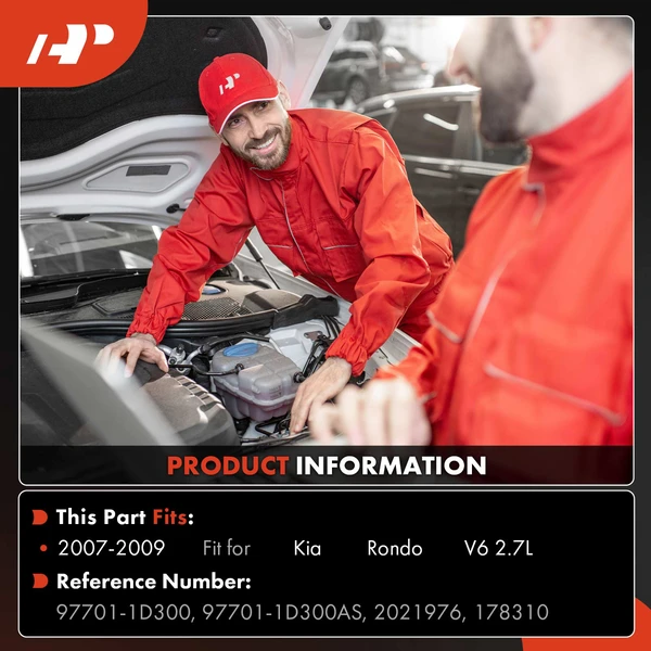 AC Compressor with Clutch with 6-Groove Pulley A-Premium APACC493