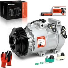 AC Compressor with Clutch & Pulley