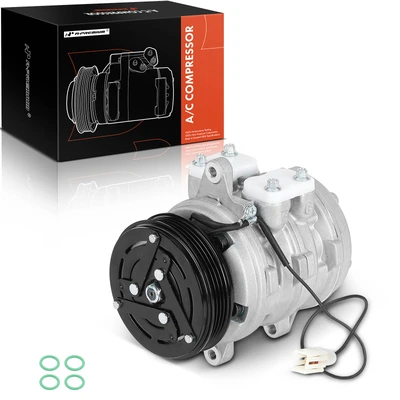 AC Compressor with Clutch & Pulley