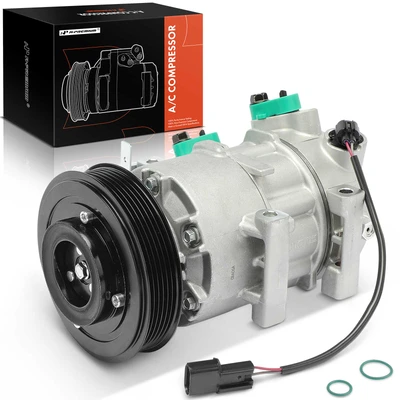 AC Compressor with Clutch & Pulley