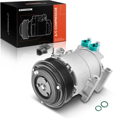 AC Compressor with Clutch & Pulley