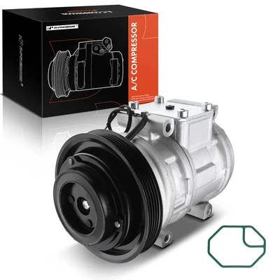 AC Compressor with Clutch & Pulley