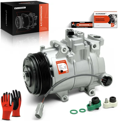 AC Compressor with Clutch 