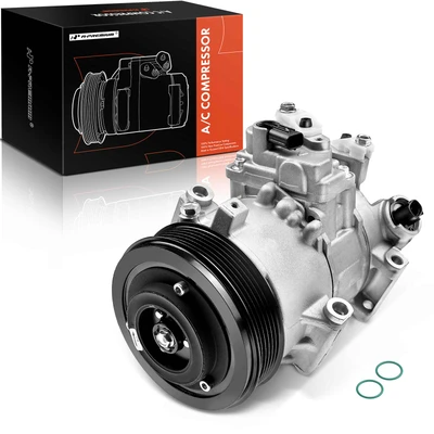 AC Compressor with Clutch & Pulley
