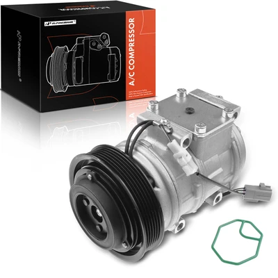 AC Compressor with Clutch & Pulley