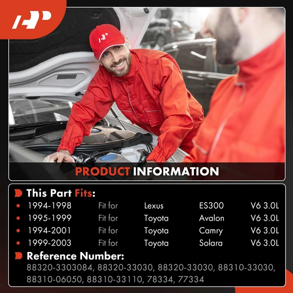 AC Compressor with Clutch with 6-Groove Pulley A-Premium APACC244