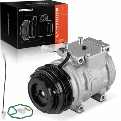 1995-2004 Toyota Tacoma AC Compressor with Clutch with 4-Groove Pulley A-Premium APACC245