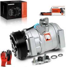 2003-2013 GMC Sierra 1500 AC Compressor with Clutch with 6-Groove Pulley A-Premium APACC148