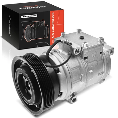 AC Compressor with Clutch & Pulley