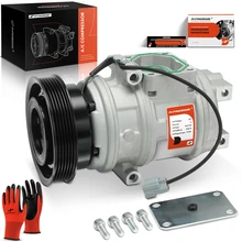 AC Compressor with Clutch & Pulley