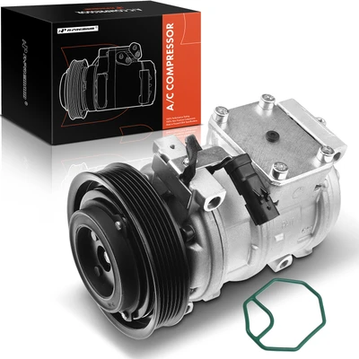1996-1997 Dodge Grand Caravan AC Compressor with Clutch with 6-Groove Pulley A-Premium APACC149