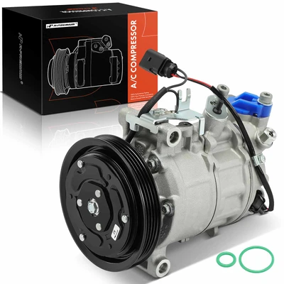 AC Compressor with Pulley & Clutch