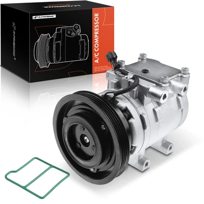 AC Compressor with Clutch & Pulley