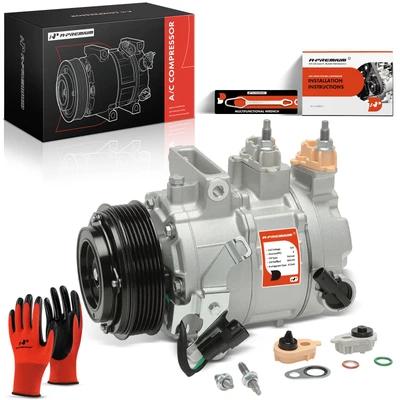 AC Compressor with Clutch