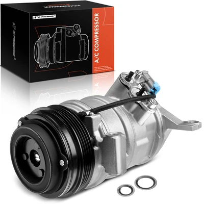 AC Compressor with 2 Mounting Holes with Clutch & Pulley