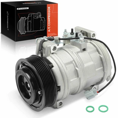AC Compressor with Clutch & Pulley