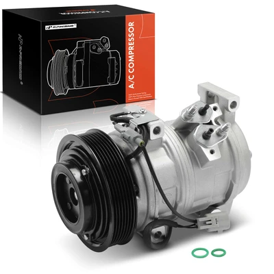 AC Compressor with Clutch & Pulley