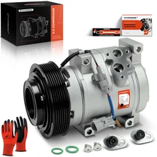 AC Compressor with Clutch & Pulley