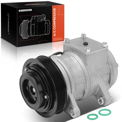 AC Compressor with Clutch & Pulley