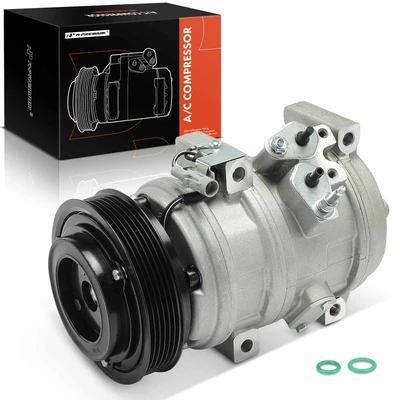 AC Compressor with Clutch & Pulley