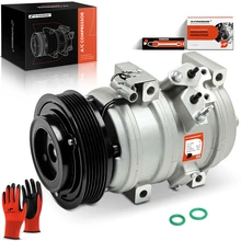 2000-2006 Toyota Tundra AC Compressor with Clutch with 6-Groove Pulley A-Premium APACC246