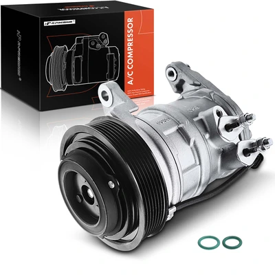 AC Compressor with Clutch & Pulley