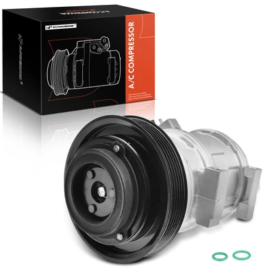AC Compressor with Clutch & Pulley