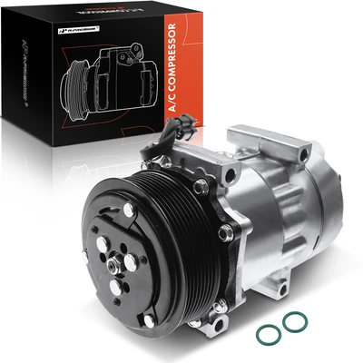 AC Compressor with Clutch & Pulley