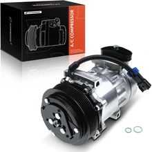 1981 2001-2002 Peterbilt 387 AC Compressor with Clutch with 6-Groove Pulley A-Premium APACC320
