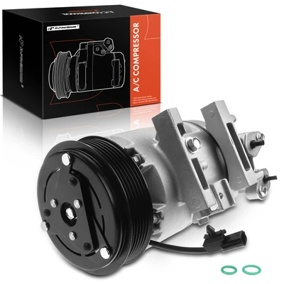 AC Compressor with Clutch & Pulley