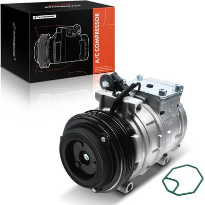 AC Compressor with Clutch & Pulley