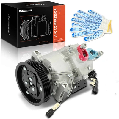 AC Compressor with Pulley