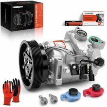 AC Compressor with Pulley