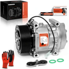 AC Compressor with Pulley
