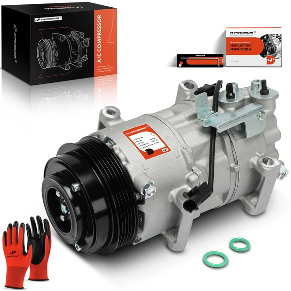 2006-2011 Mercedes-Benz B200 AC Compressor with Clutch with 5-Groove Pulley A-Premium APACC799