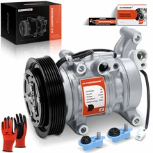 2004-2009 Mazda 3 AC Compressor with Clutch with 6-Groove Pulley A-Premium APACC872