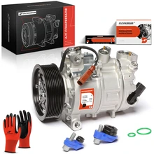 2022-2024 Audi A3 Quattro A/C Compressor with Clutch with 8-Groove Pulley A-Premium APACC1000